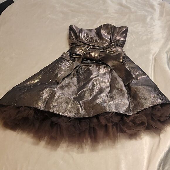 Jessica Mcclintock Strapless Dress - Picture 1 of 9